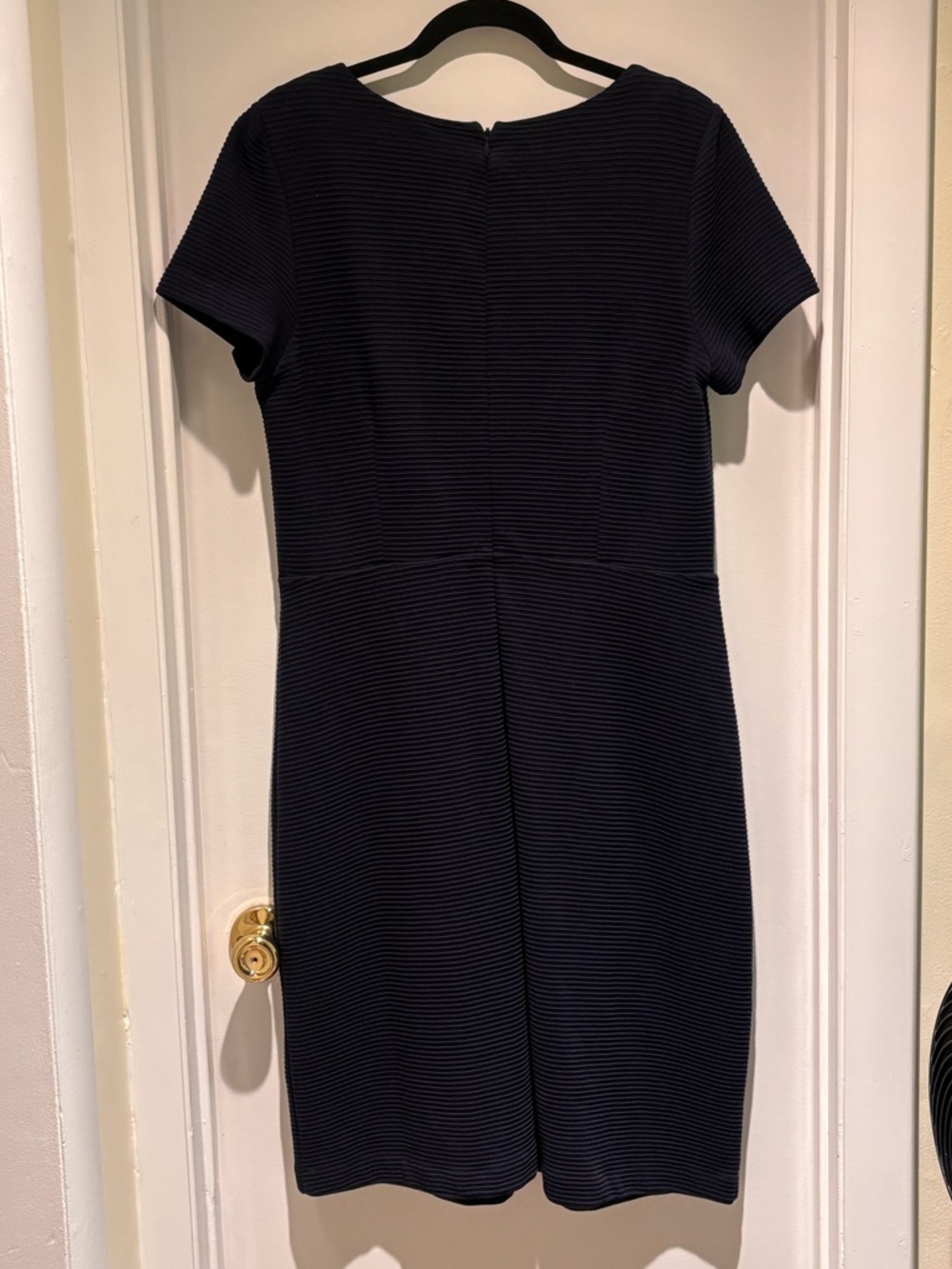 Boden Cordelia Ottoman Navy Blue Dress Size 12L - Picture 4 of 5